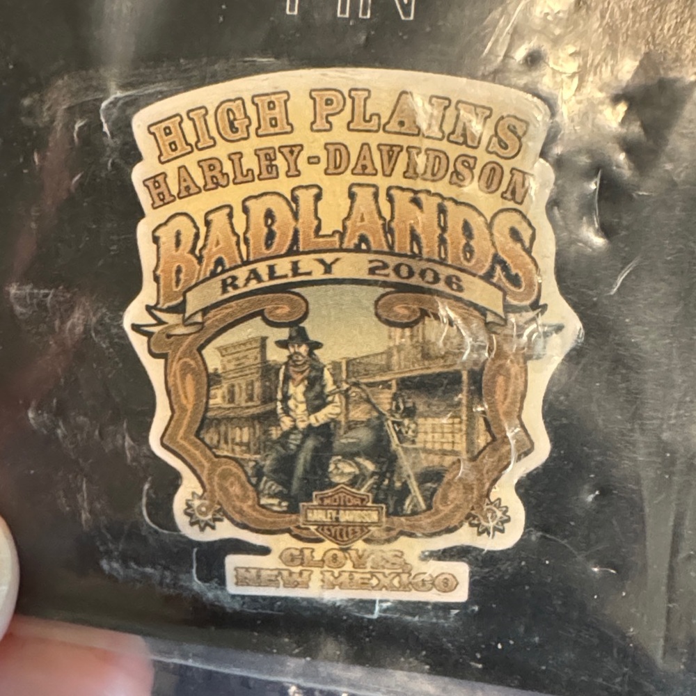 Harley-Davidson High Plains Badlands Rally Pin Clovis, NM 2006